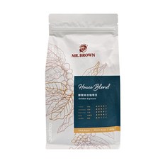 MR.BROWN 伯朗咖啡 醇郁綜合咖啡豆, 450g, 1包