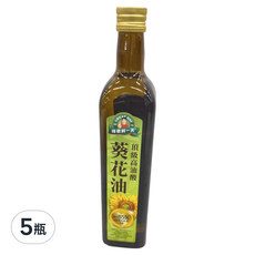 得意的一天 高油酸葵花油, 750ml, 5瓶