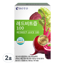 BOTO SUPERFOOD 韓國原裝進口 100%甜菜根汁, 80ml, 2盒