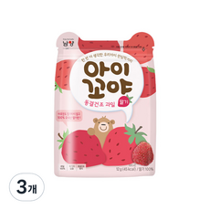 Namyang 南陽乳業 林貝兒 凍乾水果片 6個月以上 草莓, 12g, 3包
