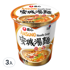 NONGSHIM 農心 安城杯麵 66g, 3入