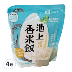 master mi 米大師 池上香米飯, 180g, 4包