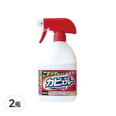 第一石鹼 Rookie 浴室除霉噴霧泡 噴頭款, 400ml, 2瓶