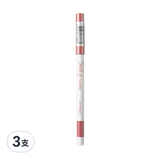 MISSHA Silky Lasting 柔滑唇筆 0.25g, Roast Girl, 3支