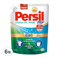 Persil 寶瀅 抑菌防螨 洗衣凝露補充包, 1.5L, 6包