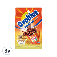 Ovaltine 阿華田 營養巧克力麥芽飲品, 20g, 13包, 3袋