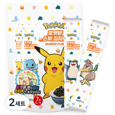 Sung Gyung Food 成京 Pokemon海苔酥隨身包 8g 7包+Pokemon貼紙 隨機出貨, 56g, 2組