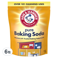 ARM&HAMMER 小蘇打粉, 500g, 6包