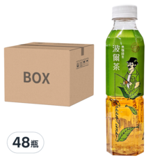 金車 波爾 無糖綠茶, 580ml, 48瓶