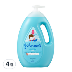 Johnson's Baby 嬌生嬰兒 活力清新沐浴露, 1000ml, 4瓶