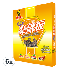 PROCATCH 上黏 肉味黏鼠板, 2片, 6盒