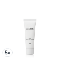 LAGOM Cellup Micro泡沫洗面乳, 30ml, 5條