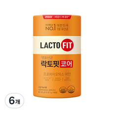 Chongkundang 鍾根堂 LACTO-FIT益生菌, 120g, 6罐