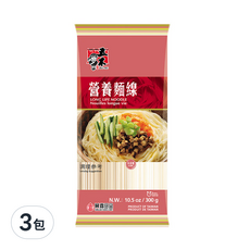 五木 營養麵線, 300g, 3包