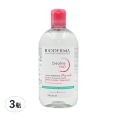 BIODERMA 舒妍高效潔膚液 敏感肌, 500ml, 3瓶