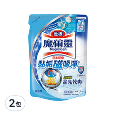 Kao 花王 Magiclean 魔術靈 地板清潔劑 清新海洋 補充包, 1.8L, 2包