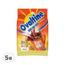 Ovaltine 阿華田 營養巧克力麥芽飲品, 20g, 13包, 5袋