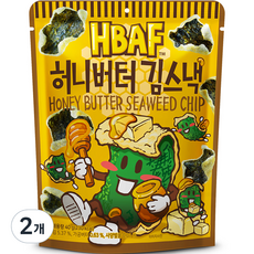 HBAF 蜂蜜奶油海苔脆餅, 40g, 2包