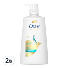 Dove 多芬 日常亮澤潤髮乳, 660ml, 2瓶