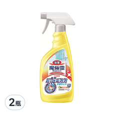 Kao 花王 Magiclean 魔術靈 浴室清潔劑噴槍瓶 舒適檸檬, 500ml, 2瓶