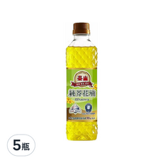 TAISUN 泰山 純芥花油, 380ml, 5瓶