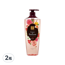 ELASTINE 伊絲婷 花漾莓果香水洗髮精 輕盈蓬鬆, 600ml, 2瓶