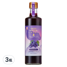 Kong Yen 萃妍 葡萄醋, 320ml, 3瓶