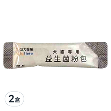 VitaTiere 活力提爾 犬貓專用益生菌粉包 30包, 腸道健康/乳酸菌, 2盒