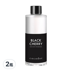 COCODOR 珂珂朵爾 室內擴香 補充瓶, 黑櫻桃 Black Cherry, 200ml, 2瓶