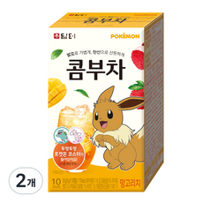 Damteo Pokemon Kombucha Mangorich, 5g, 10條, 2個