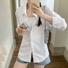 女款豎紋襯衫 A24FST080805