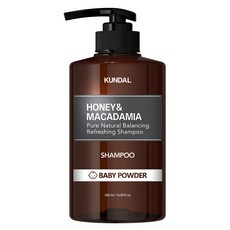 KUNDAL 昆黛爾 蜂蜜澳洲堅果香氛洗髮精 Baby Powder, 500ml, 1瓶