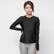 Caret 女式功能性長袖瑜伽 T 恤