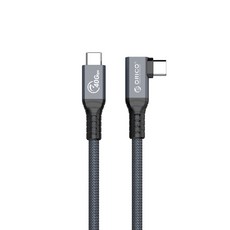 奧睿科 Thunderbolt 4 USB4 高速數據線 TBW4, 黑色, 1個, 80厘米