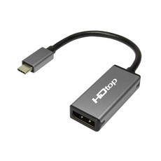 HDtop USB Type-C轉4K 60HZ DP轉換器15cm, HT-3C006