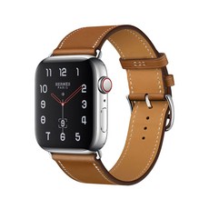 iMall Apple Watch皮革錶帶, 棕色