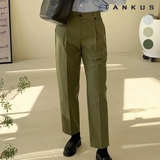 TANKUS 女式 Pintuck 直筒褲