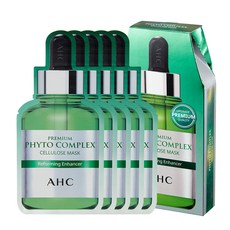 AHC 安瓶精華天絲纖維面膜 膠原蛋白彈力, 27ml, 5片, 1盒