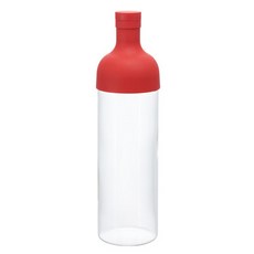 HARIO 冷泡茶壺 FIB-75-R, 酒瓶紅, 750ml, 1個