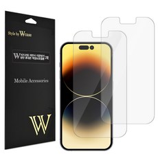 Wcase 防反光防指紋防彈手機螢幕保護貼 2張入, 1組