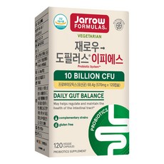 Jarrow FORMULAS 賈羅公式 Jarro-Dophilus EPS益生菌素食膠囊, 120顆, 1個