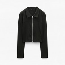 MIXXO 女款翻領拉鍊開襟衫