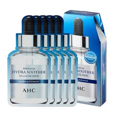 AHC 玻尿酸保濕安瓶精華天絲纖維面膜, 27ml, 5片