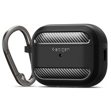 spigen AirPods Pro 2 堅固的裝甲盒, 霧面黑