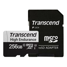 Transcend 創見 高耐久性監視器專用Micro SD記憶卡 350V CLASS10, 256GB