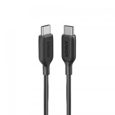 ANKER 第三代快速充電線 USB C to C PD 60W, 90厘米, 黑色的