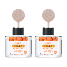 ZERO CANDLE 車用擴香瓶 100ml, 2入, Sake