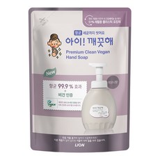 LION 獅王 趣淨 Premium Clean Vegan 洗手慕斯補充包 牡丹香, 400ml, 1包
