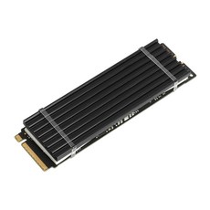 nexi NVME M.2 SSD 散熱器 NX1057, 黑色的