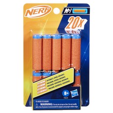 NERF 樂活打擊 N系列 N1 彈鏢20入組, 1組